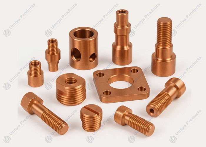 copper-turned-components